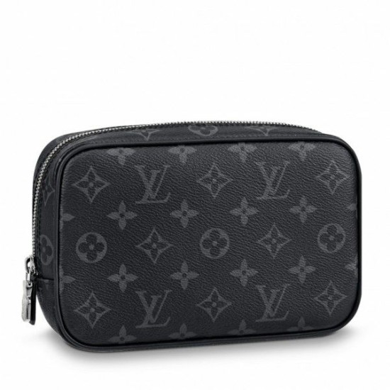Toilet Pouch PM Monogram Eclipse M43384