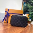 Toilet Pouch PM Monogram Eclipse M43384
