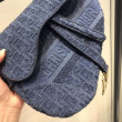 Borse Firmate Replica da Saddle Christian Dior M0446 Blu Borse Firmate Replica da Saddle Christian Dior M0446 Blu