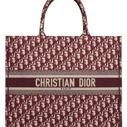 Cloni Firmate Imitazione Borse Christian Dior Book Tote M1286 rossa imitazioni