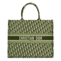 Imitazione Borse Christian Dior Book Tote M1286 verde