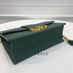 Christian Dior 93118 EPSOM maniglia Borsa verde