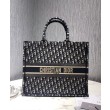 Imitazione Borse Christian Dior Book Tote M1286 Blu scuro