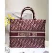 Imitazione Borse Christian Dior Book Tote M1286 rossa