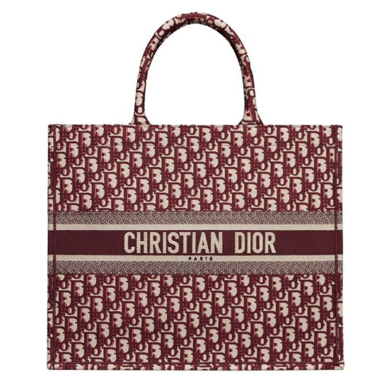 Imitazione Borse Christian Dior Book Tote M1286 rossa