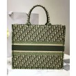 Imitazione Borse Christian Dior Book Tote M1286 verde