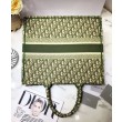 Imitazione Borse Christian Dior Book Tote M1286 verde