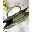 Imitazione Borse Christian Dior Book Tote M1286 verde
