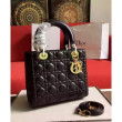 Dior Lady Dior Medium Classic Tote Borse Con agnello nero Dior Lady Dior Medium Classic Tote Borse Con agnello nero