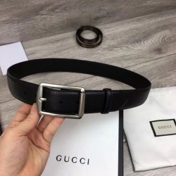 Replica 1:1 Qualità superiore replica Cinture uomo 4 cm Hardware argento Outlet Qualità superiore replica Cinture uomo 4 cm Hardware argento imitazioni perfette