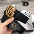 Qualità superiore replica Cinture da uomo con fibbia doppia G fibbia 4 cm
