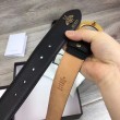 Qualità superiore replica Cinture da uomo con fibbia doppia G fibbia 4 cm