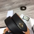 Qualità superiore replica Cinture da uomo con fibbia doppia G fibbia 4 cm