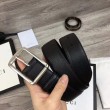 Qualità superiore replica Cinture uomo 4 cm Hardware argento