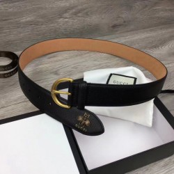 Qualità da grande replica Cinture uomo 4 cm hardware oro imitazioni perfette