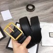 Alta gamma replica Cinture uomo 4 cm hardware oro