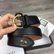 Qualità da grande replica Cinture uomo 4 cm hardware oro