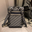 Zaino Christian Dior Obligue nero Zaino Christian Dior Obligue nero