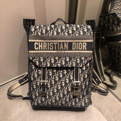 Zaino Christian Dior Obligue nero