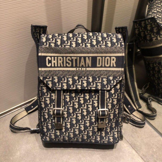Zaino Christian Dior Obligue nero Zaino Christian Dior Obligue nero