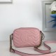 Replica Alta Qualità GG Marmont Matelasse Mini Borse 448065 Rosa