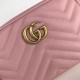 Replica Alta Qualità GG Marmont Matelasse Mini Borse 448065 Rosa