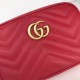 Replica Alta Qualità GG Marmont Matelasse Mini Borse 448065 Rosso