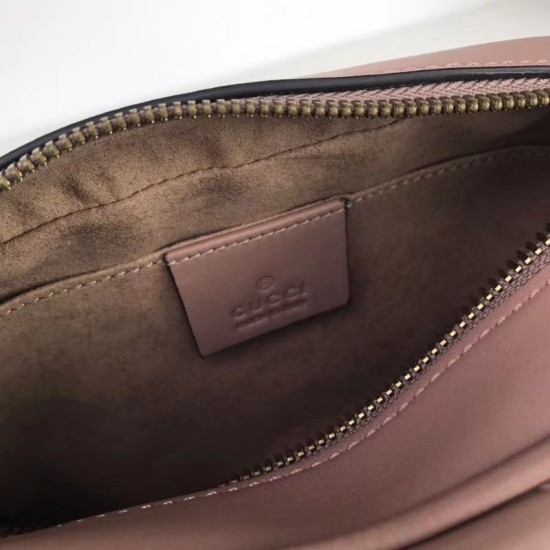 Replica Alta Qualità GG Marmont Matelasse Mini Borse 448065 Marrone