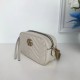Replica Alta Qualità GG Marmont Matelasse Mini Borse 448065 Bianca