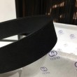 Alta gamma replica Cintura donna nera