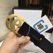 Alta gamma replica Cintura donna nera