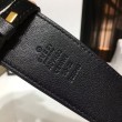 Alta gamma replica Cintura donna nera