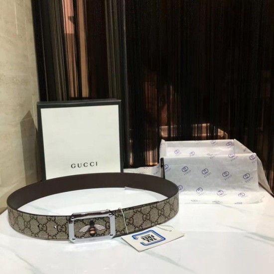 Cinture Bee Brown Silver