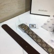 Alta gamma replica Cinture Tiger Brown