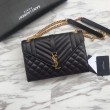 Imitazione Busta media YSL Saint Laurent Busta dorata