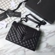 YSL Saint Laurent Busta media per buste nera