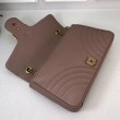 Borse A Tracolla GG Marmont Medium Matelassé 443496 Rosa nudo