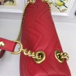 Borse A Tracolla GG Marmont Medium Matelassé 443496 Rosso
