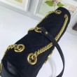 Imitazione Borse Firmate Replica a Tracolla GG Marmont Media 443496 Nero