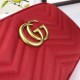 Borsa a tracolla GG Marmont Matelasse 447632 Rosso Borsa a tracolla GG Marmont Matelasse 447632 Rosso