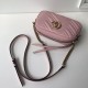 Riproduzione Fedele Qualità premium Borse Replica GG Marmont Matelasse 447632 Rosa imitazioni Replica Alta Qualità Qualità premium Borse GG Marmont Matelasse 447632 Rosa