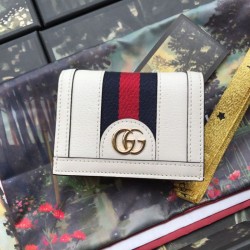 Riproduzione Fedele Qualità superiore replica Ophidia GG Card Case 523155 Bianco imitazioni Replica Alta Qualità Qualità superiore replica Ophidia GG Card Case 523155 Bianco