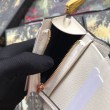Qualità superiore replica Ophidia GG Card Case 523155 Bianco