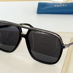 Dupe Occhiali da sole quadrati GG0200S Nero imitazioni perfette Replica Occhiali da sole quadrati GG0200S Nero Griffate