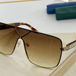 Replica GG0677 Occhiali da sole quadrati Brown Griffate