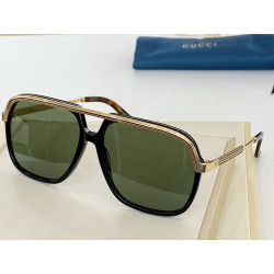 GG0200S Occhiali da sole quadrati Glod / Brown