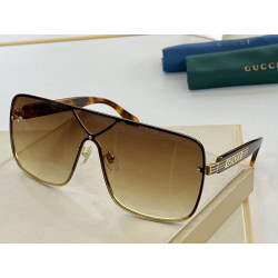 GG0677 Occhiali da sole quadrati Brown