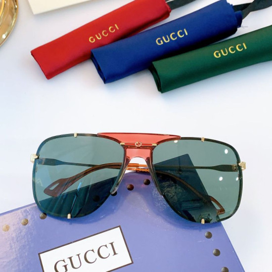 GG0739S rotonda telaio Sunglass verde GG0739S rotonda telaio Sunglass verde