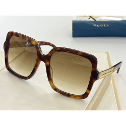 GG0884S Occhiali da sole quadrati Brown