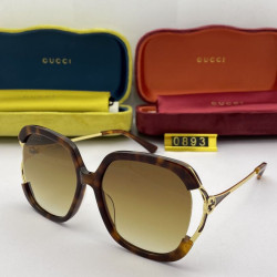 GG0893 Round Frame Sunglass Brown